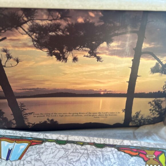 Vintage 1970s Inspirational Placemats set of 6 - Picture 10 of 10